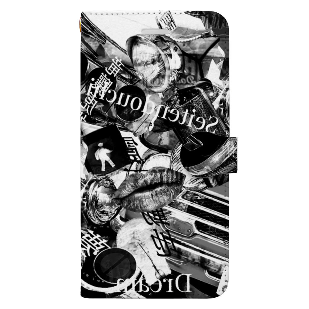 カズシフジイのK collage3 Book-Style Smartphone Case