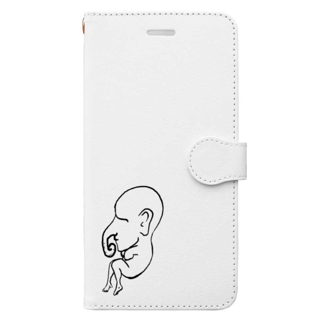 コルクの象鼻人3 Book-Style Smartphone Case