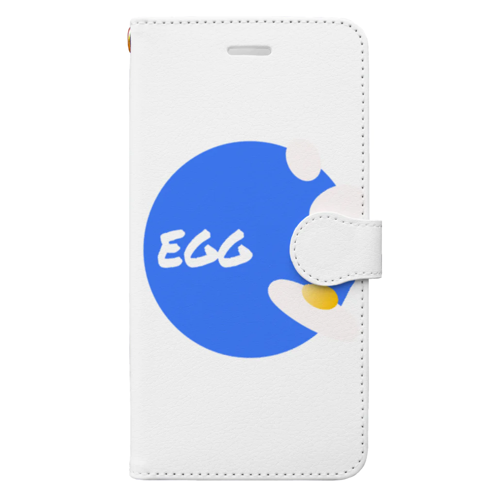 MUSSSEの5点限定：EGG!EGG!EGG!!! 手帳型スマホケース