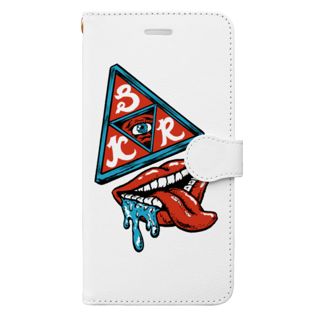 Snow King Ramping officialのTriangle manグッズ Book-Style Smartphone Case