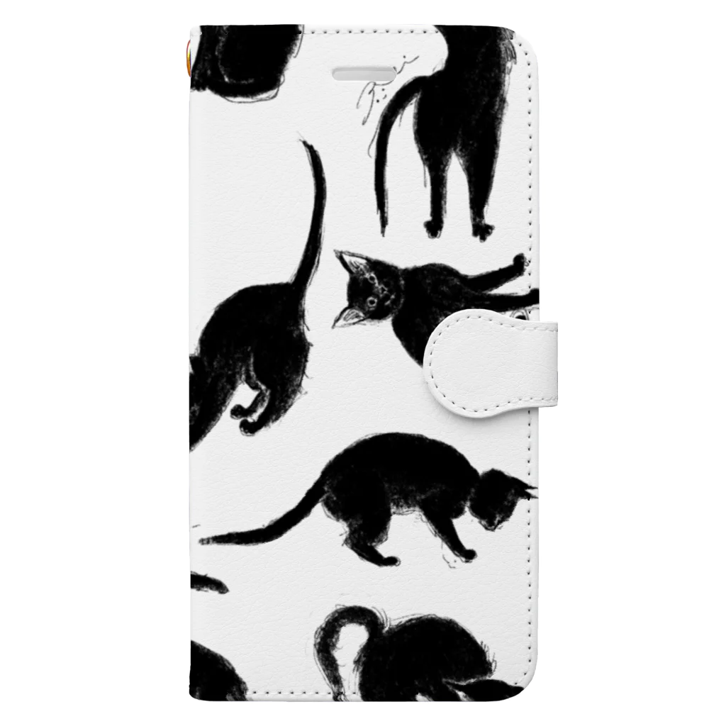 くらはしれいの黒猫トト Book-Style Smartphone Case