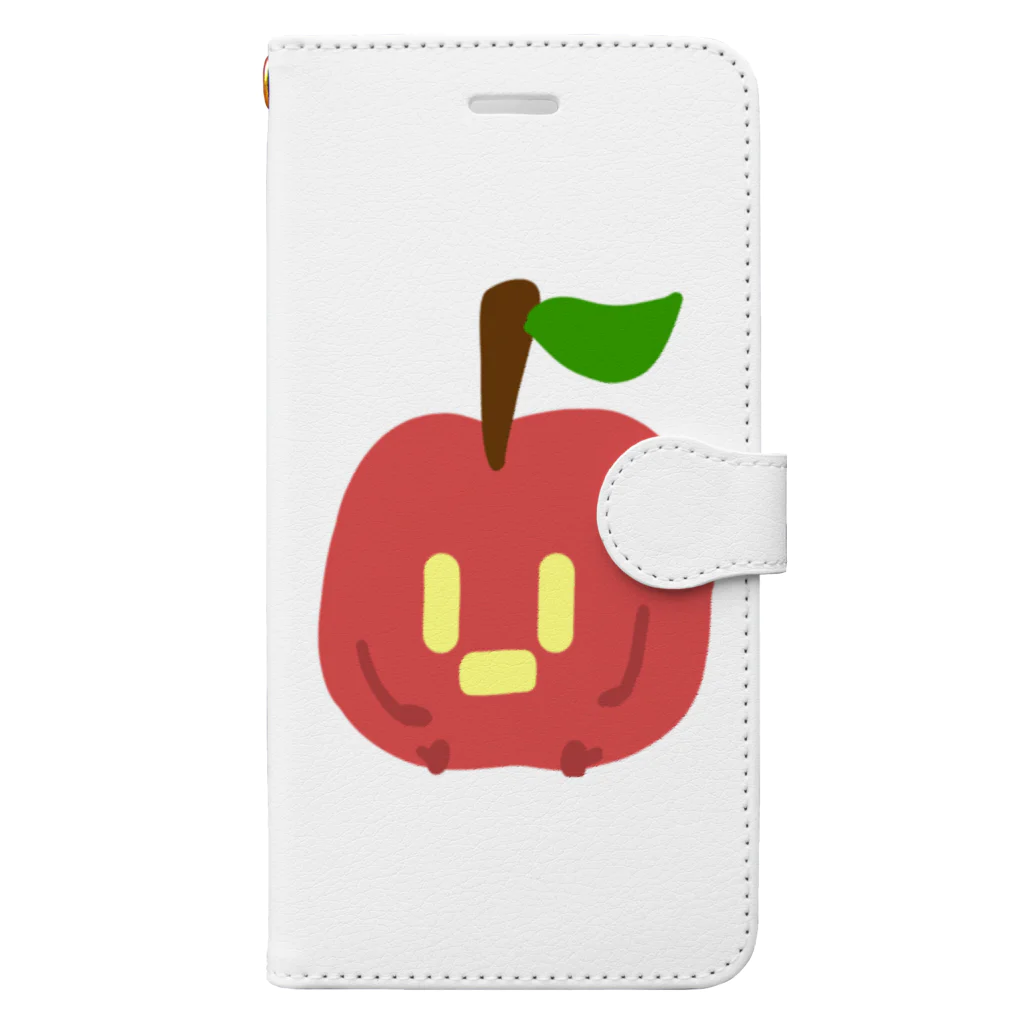 マリンゴのまりんごのりんご Book-Style Smartphone Case