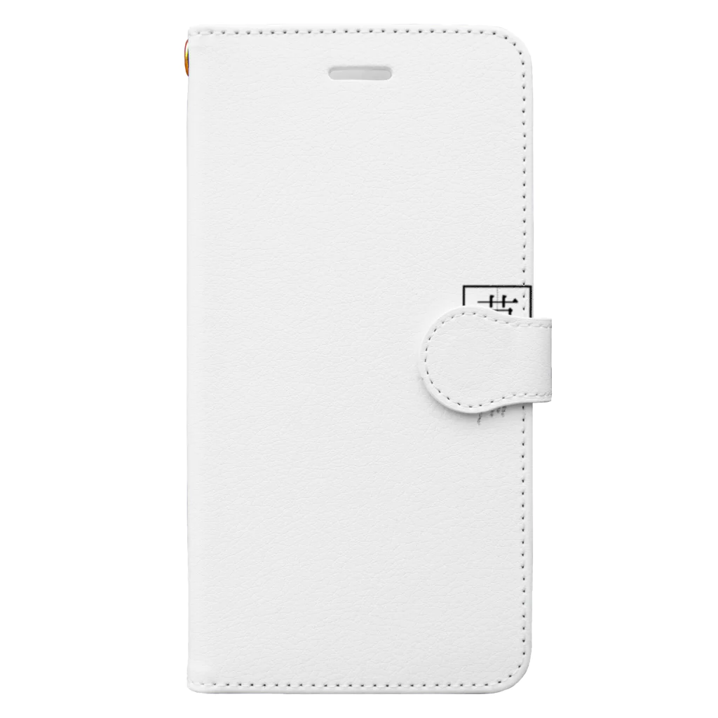 2月のケビン視座の「草」 Book-Style Smartphone Case