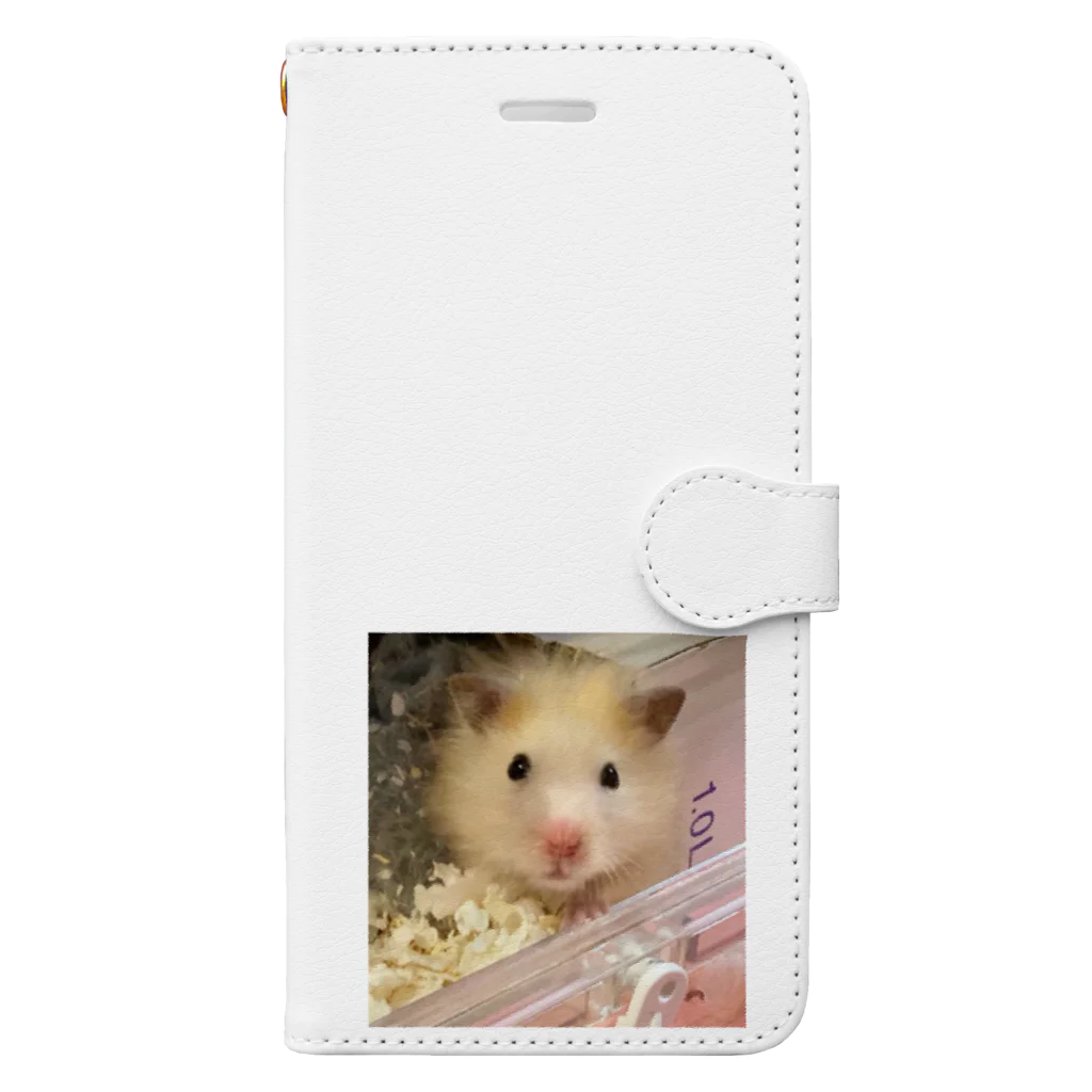 わたぼこりプ•リンのキンクマぷりんくん Book-Style Smartphone Case