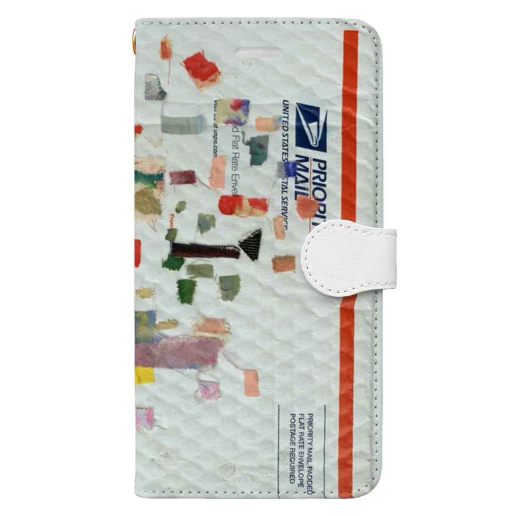 shop_newton_isaacのapple on USPS Flat Pack by Isaac Fujiki Book-Style Smartphone Case