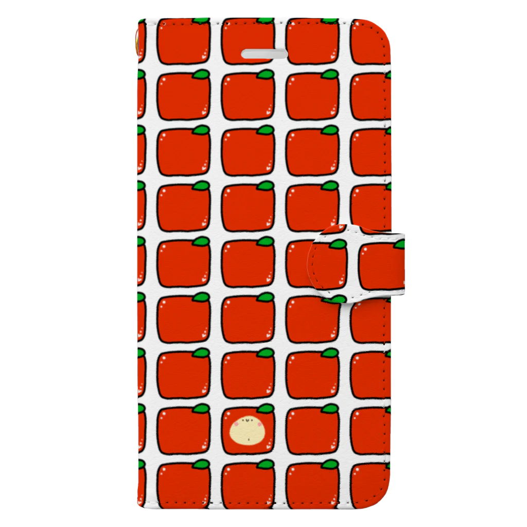 29のりんごサン Book-Style Smartphone Case