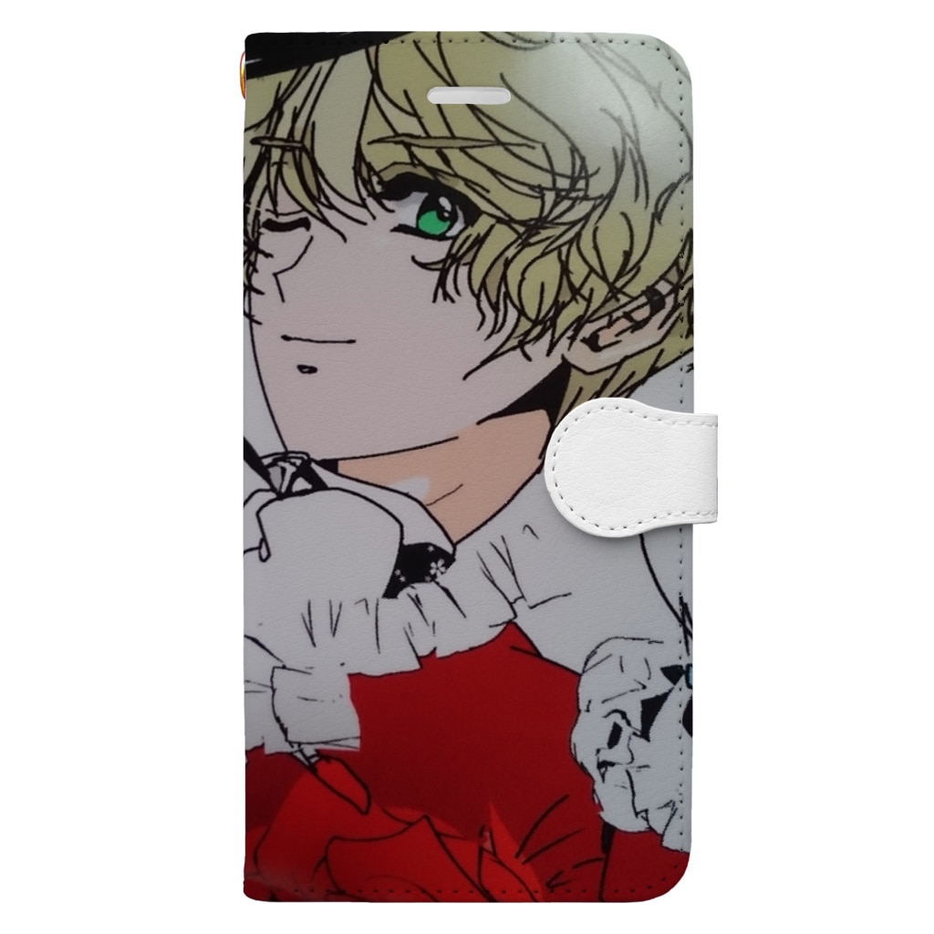 タケノコ八の下手くそ Book-Style Smartphone Case
