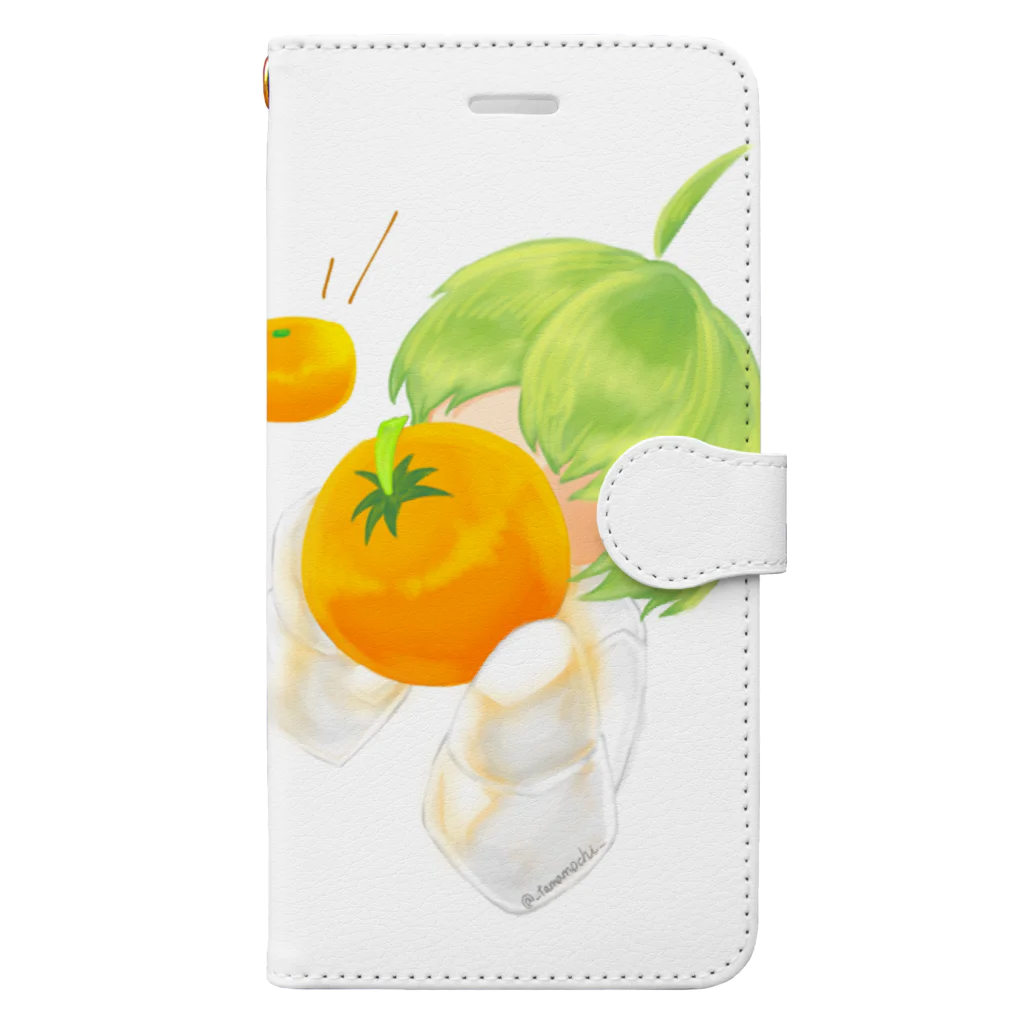 4月10日(たまねぎ)の橙トマト Book-Style Smartphone Case