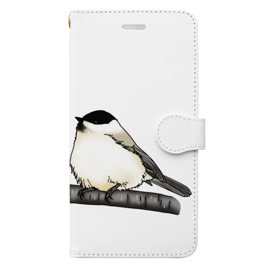 Coo-birdのはしぶとがら＆こがら Book-Style Smartphone Case