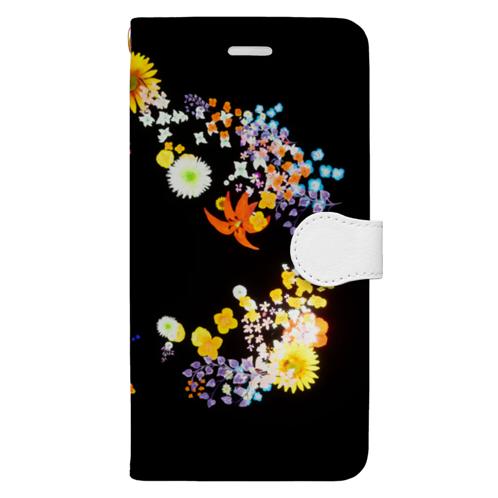 演奏の花の演奏の花_TypeB_01 Book-Style Smartphone Case