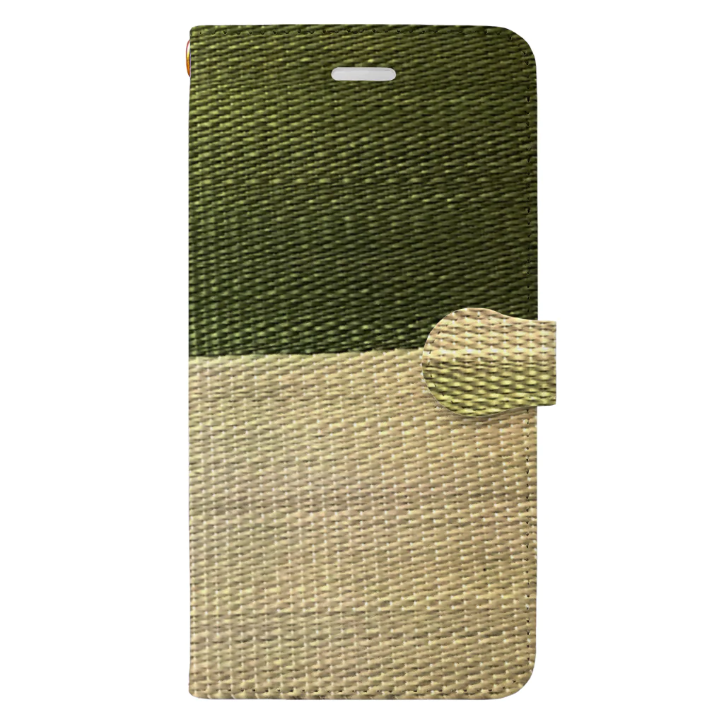 inupadのTatami ichimatsu Book-Style Smartphone Case