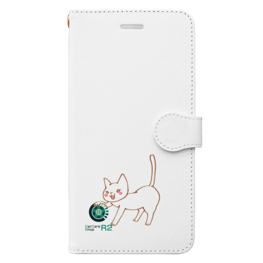 カーケアショップR2のR2キャット Book-Style Smartphone Case