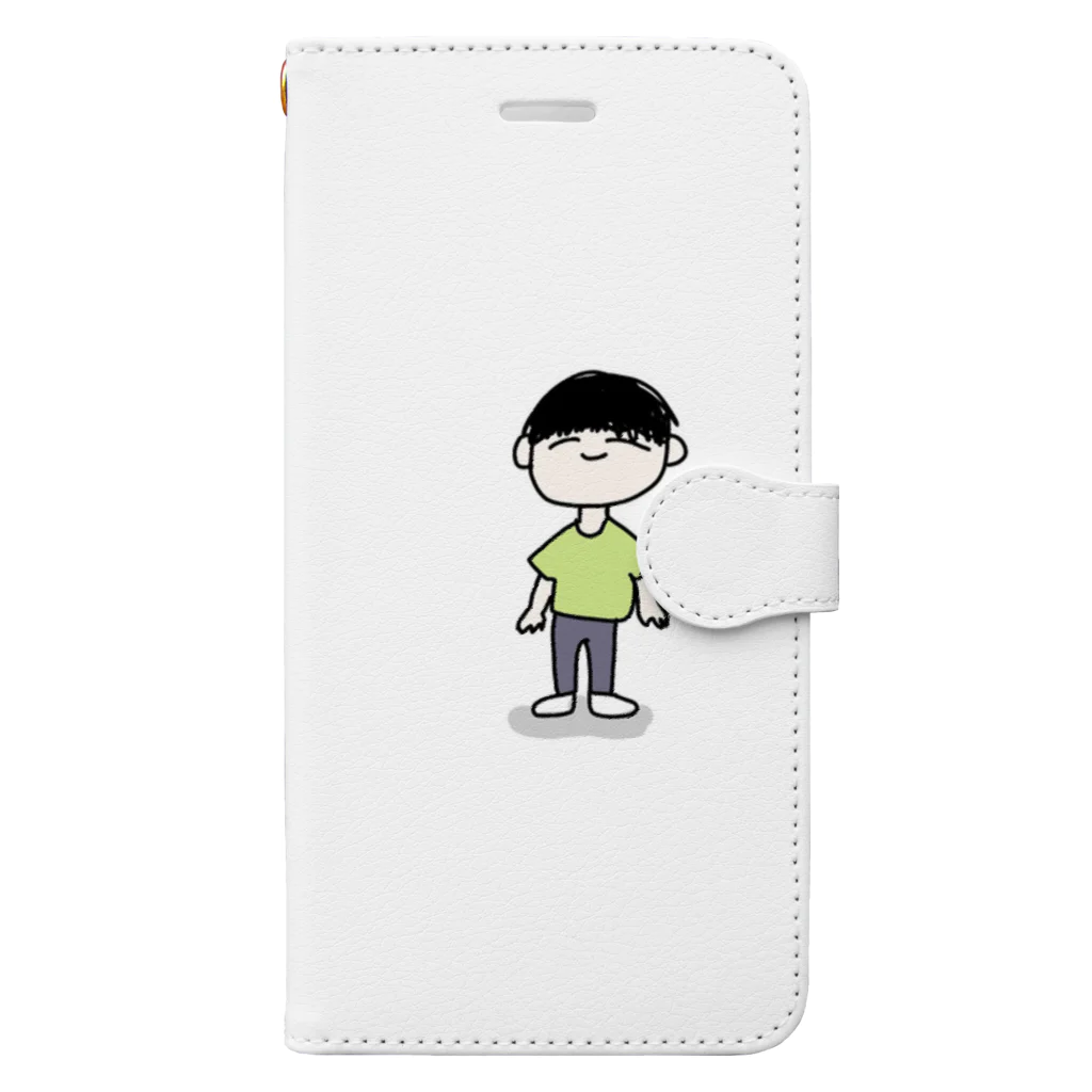 かけるの僕くん Book-Style Smartphone Case