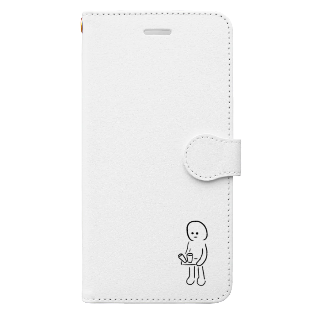 ゆるざつすまいるのゆるざつ あ、落ちる… Book-Style Smartphone Case