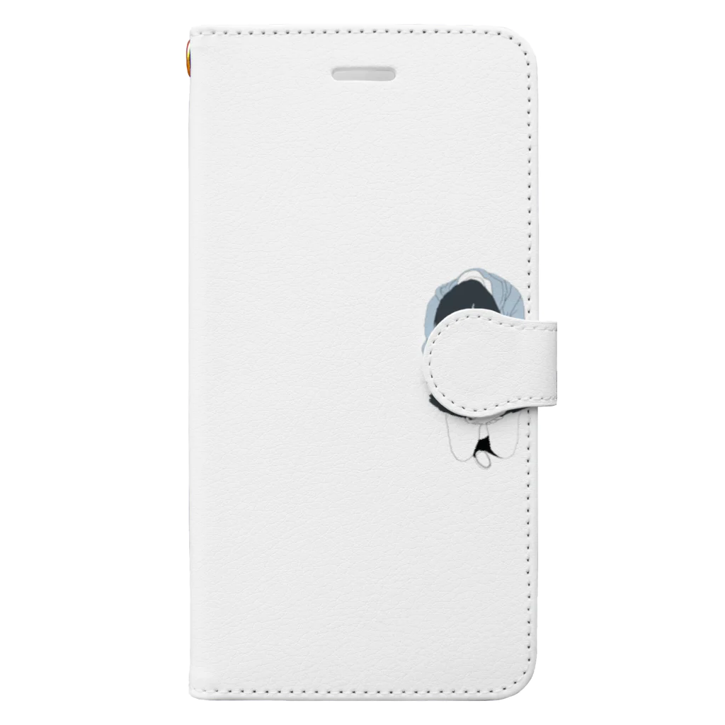 YUe@フェレットグッズ販売所のneteruko Book-Style Smartphone Case