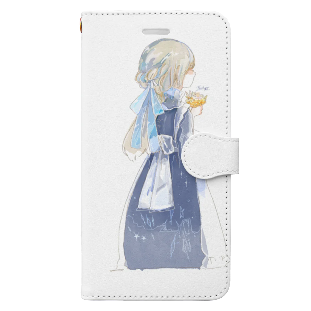 其の屋。の少女01 Book-Style Smartphone Case