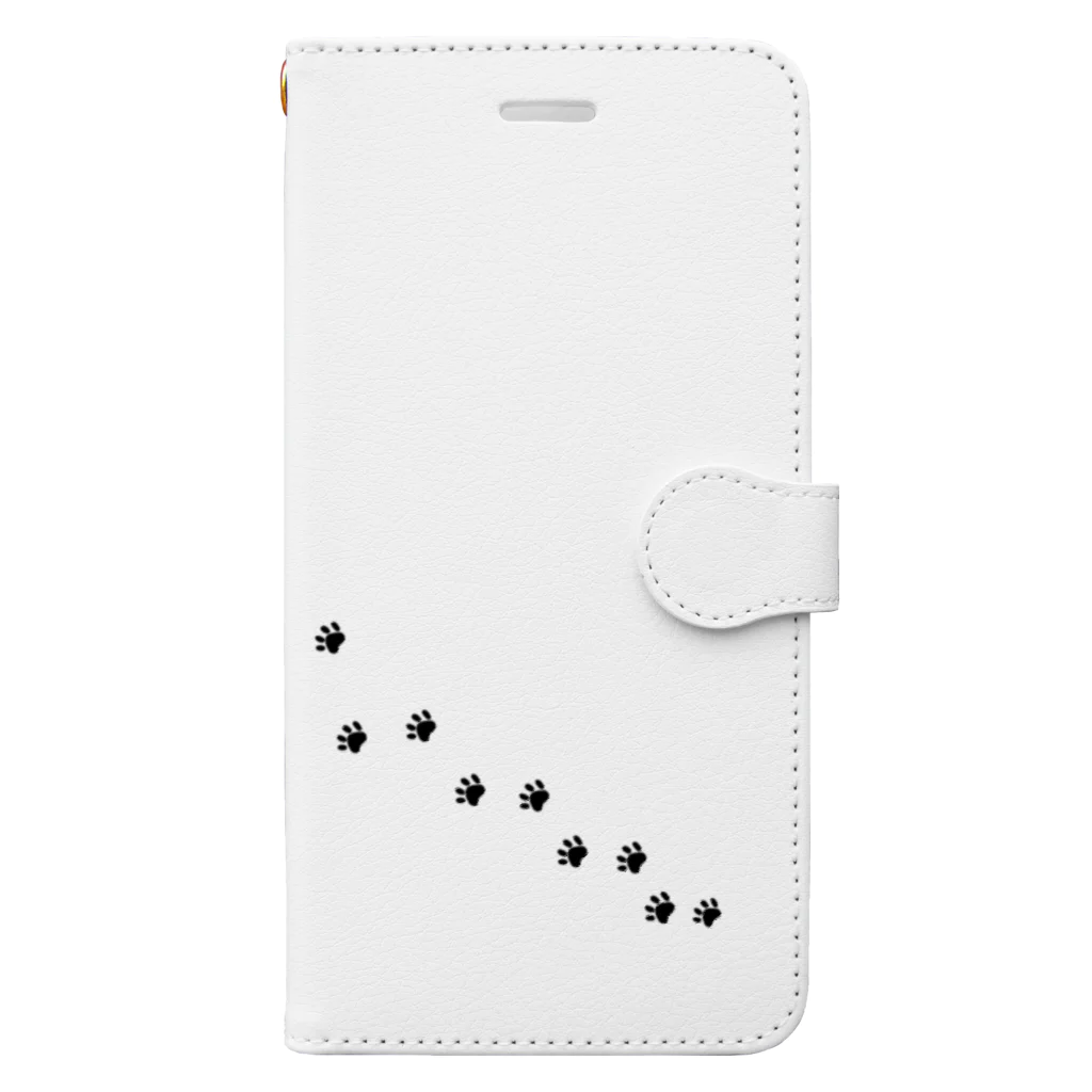 村人A。のKURONEKOグッズ Book-Style Smartphone Case