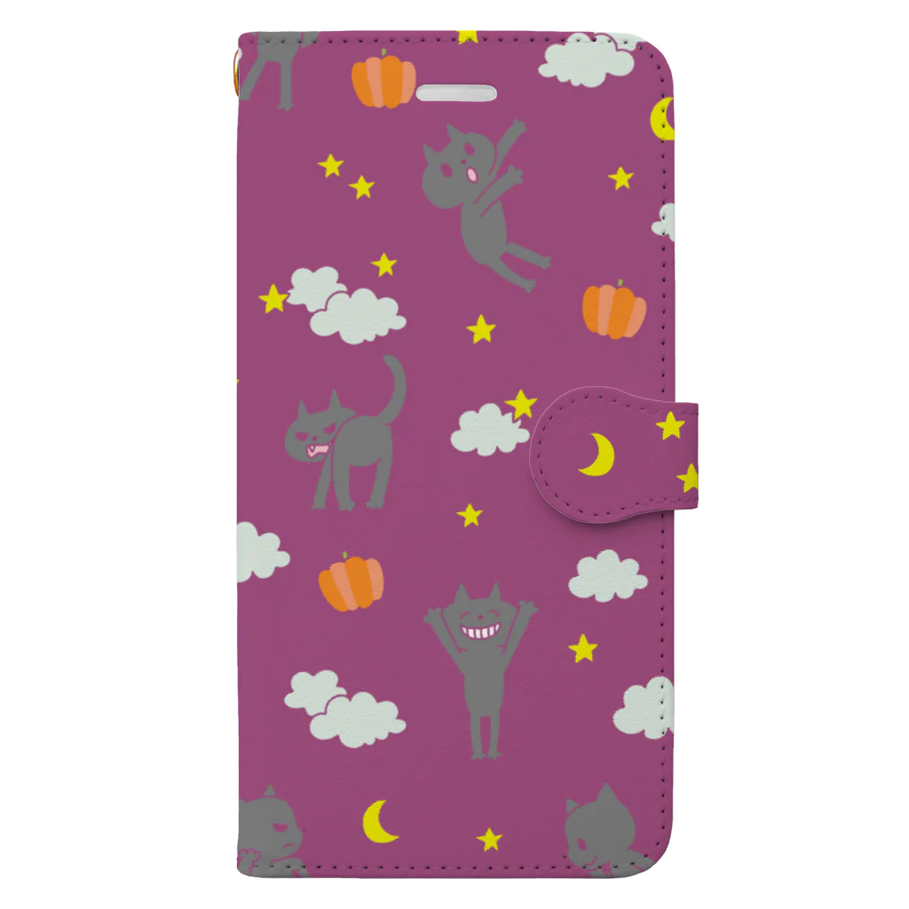 北山ハロウィンのハロウィントワイライトパーティー Book-Style Smartphone Case