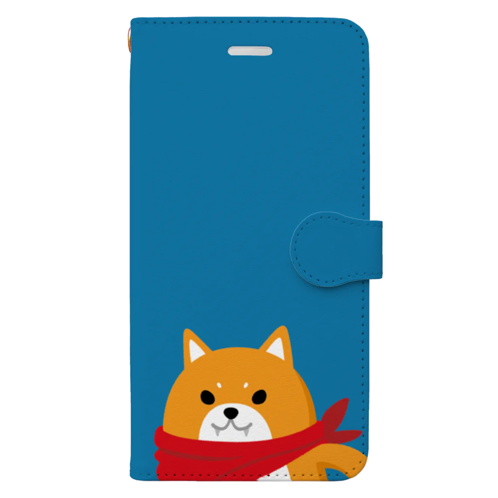 kocoon（コクーン）の芝刈り柴犬 Book-Style Smartphone Case