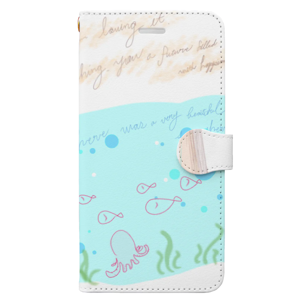 rukamoの赤毛の女の子 Book-Style Smartphone Case