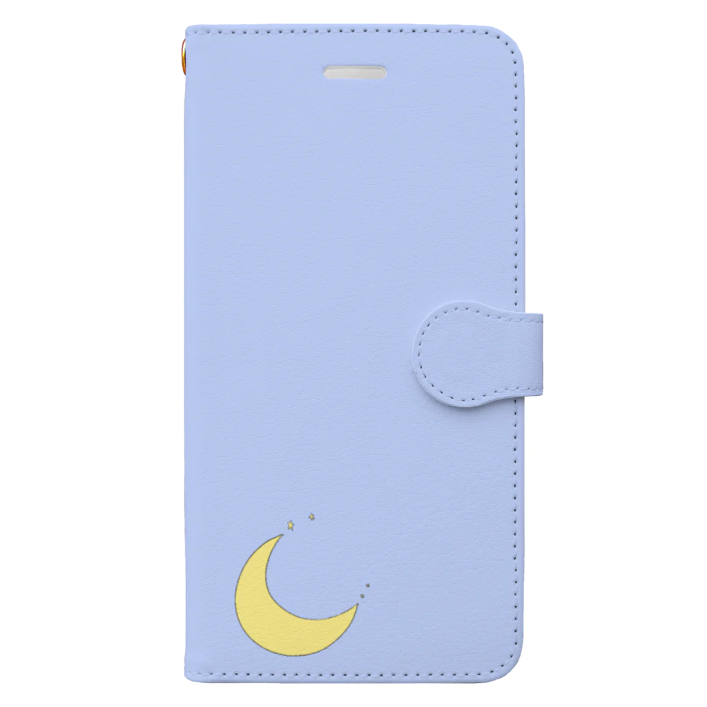 SHIHO NO WAのお月見フルートちゃん Book-Style Smartphone Case