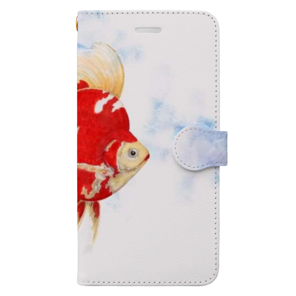 金魚屋喜楽美の越後の華 Book-Style Smartphone Case