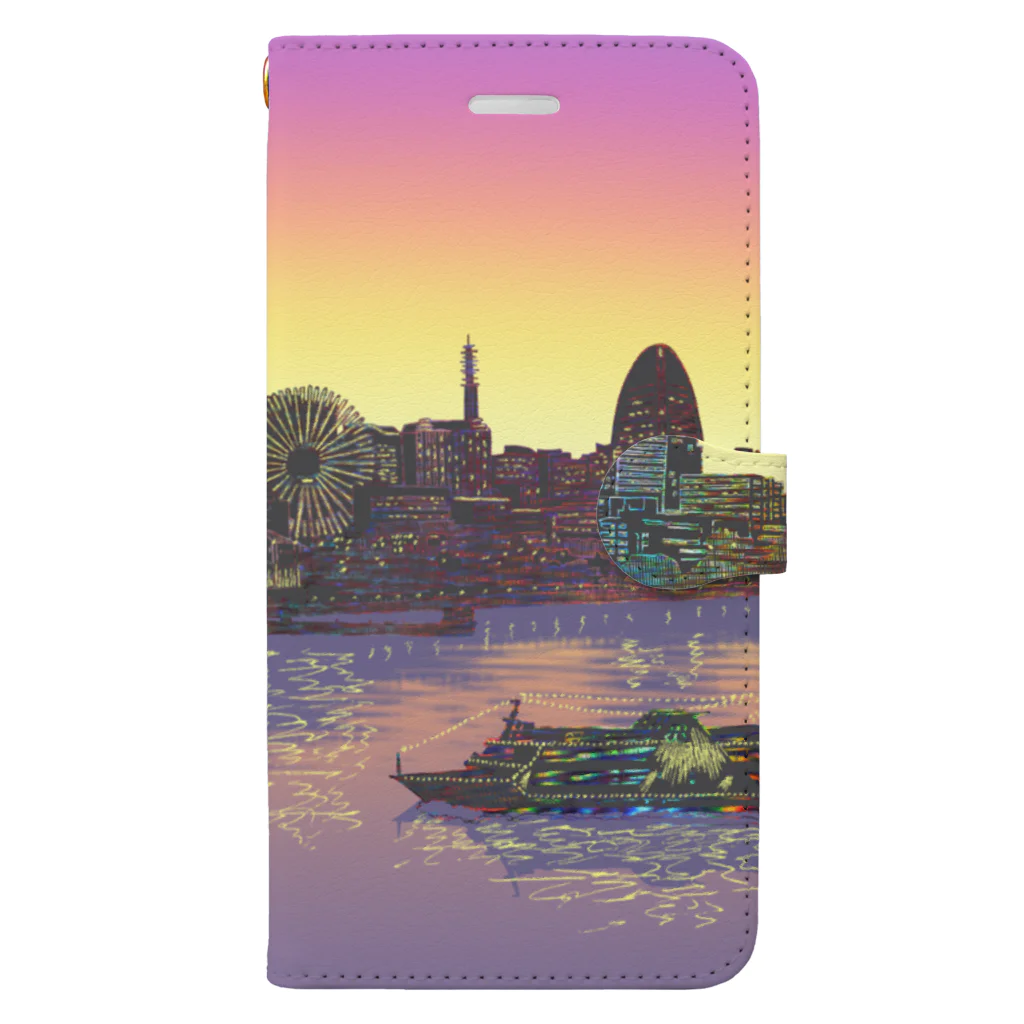 森下善行のYokohama Book-Style Smartphone Case