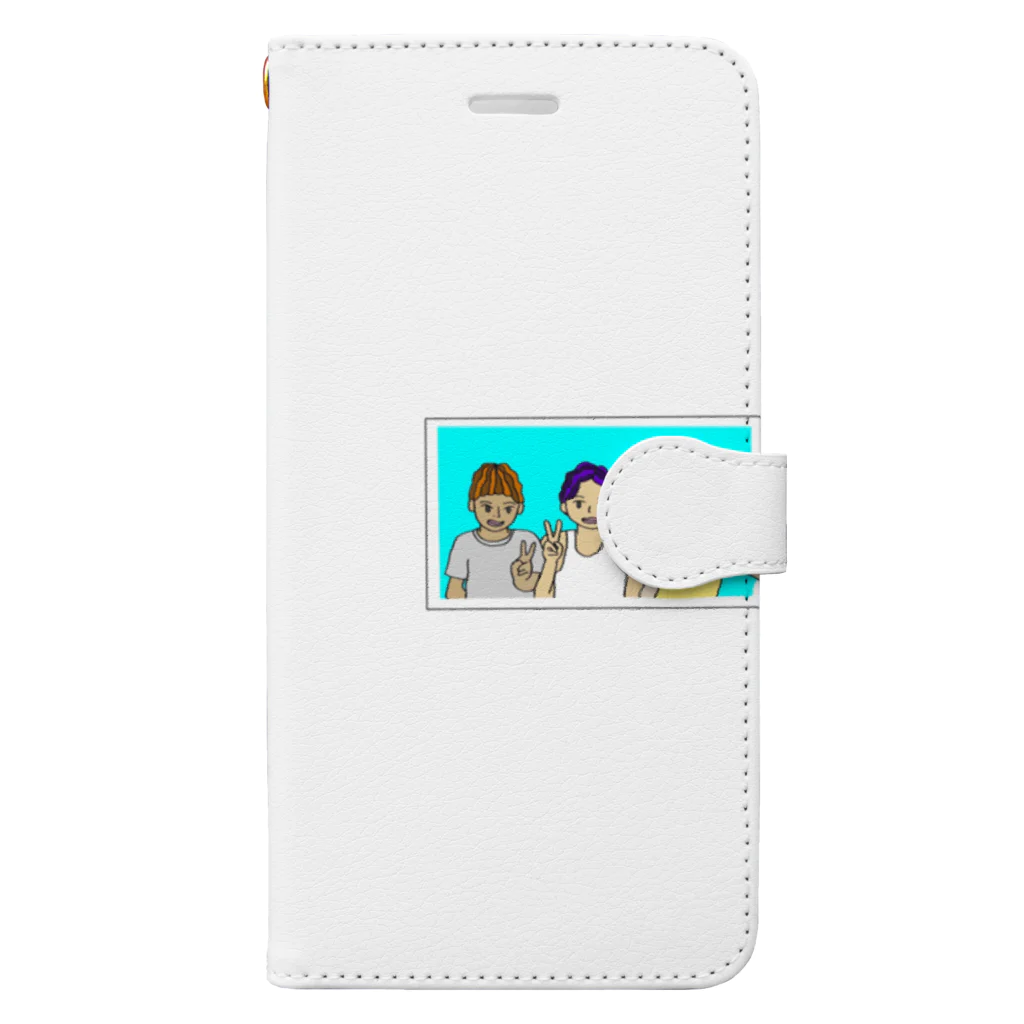 rumiokuのシェアハウス Book-Style Smartphone Case