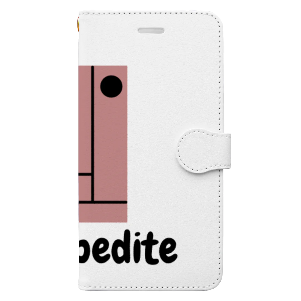 woodapedite Fukuoka shopのminimatou hanabue Book-Style Smartphone Case