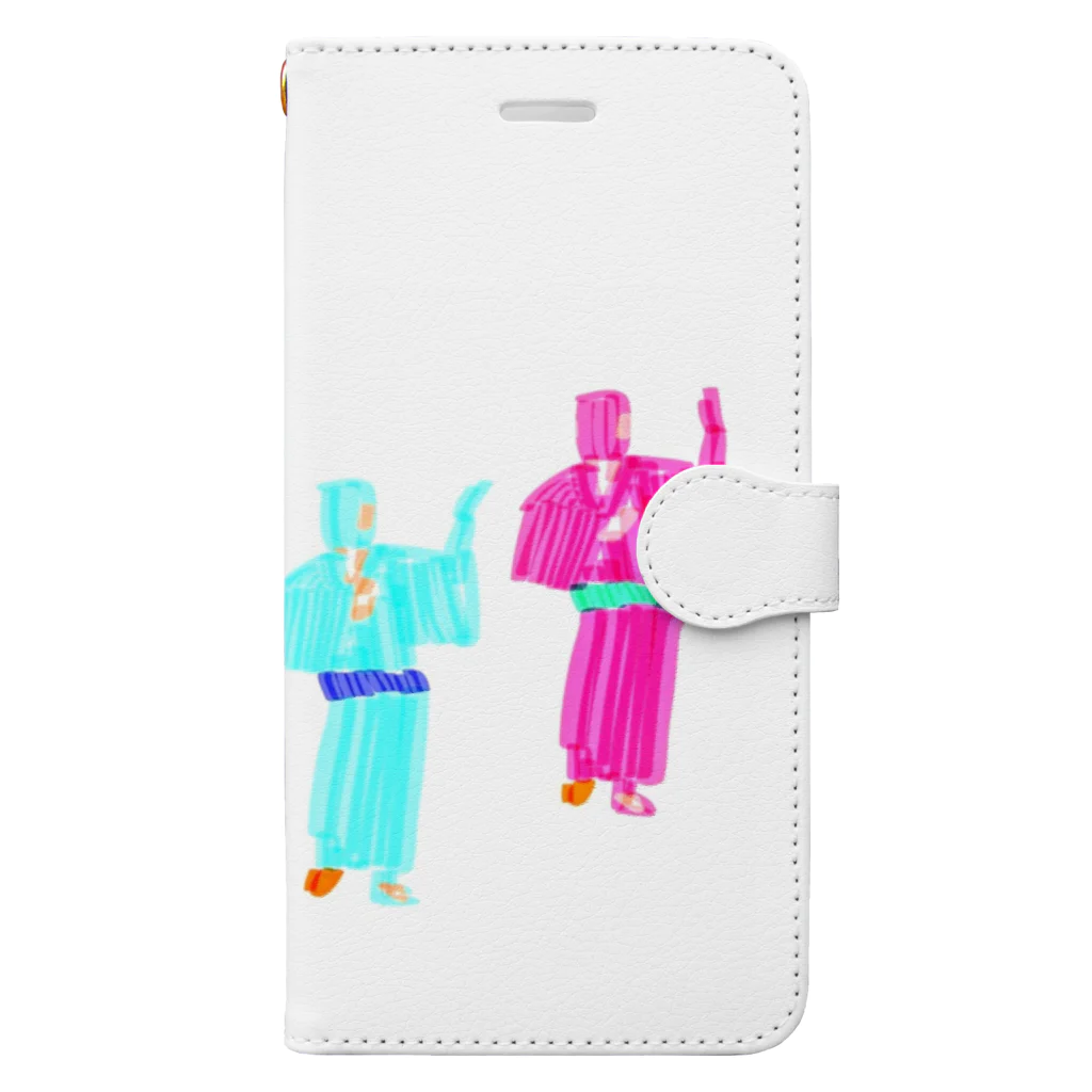 オユちゃん♨のBon dancers Book-Style Smartphone Case