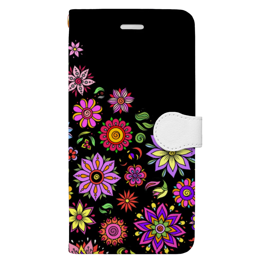 cardboardartzのFlowerRoad Book-Style Smartphone Case