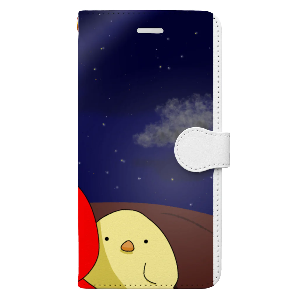 たこのたことひよこの星見 Book-Style Smartphone Case