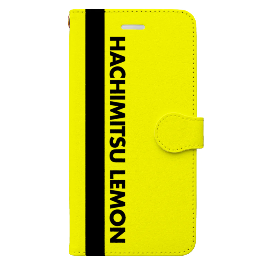遊び場の購買の【iPhone8plus用】はちみつレモンモデル Book-Style Smartphone Case