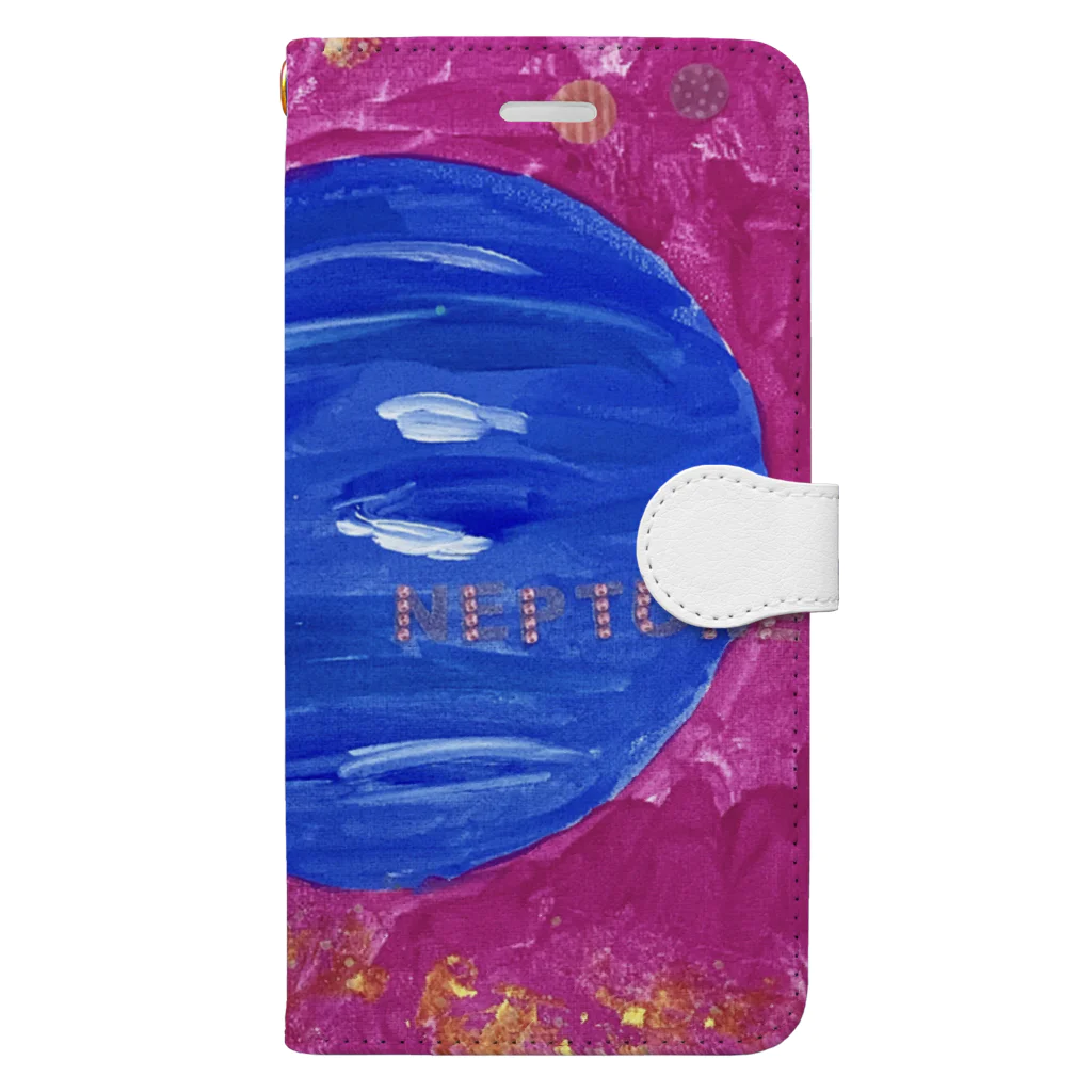 Universe🪐の海王星　✩neptune✩ Book-Style Smartphone Case