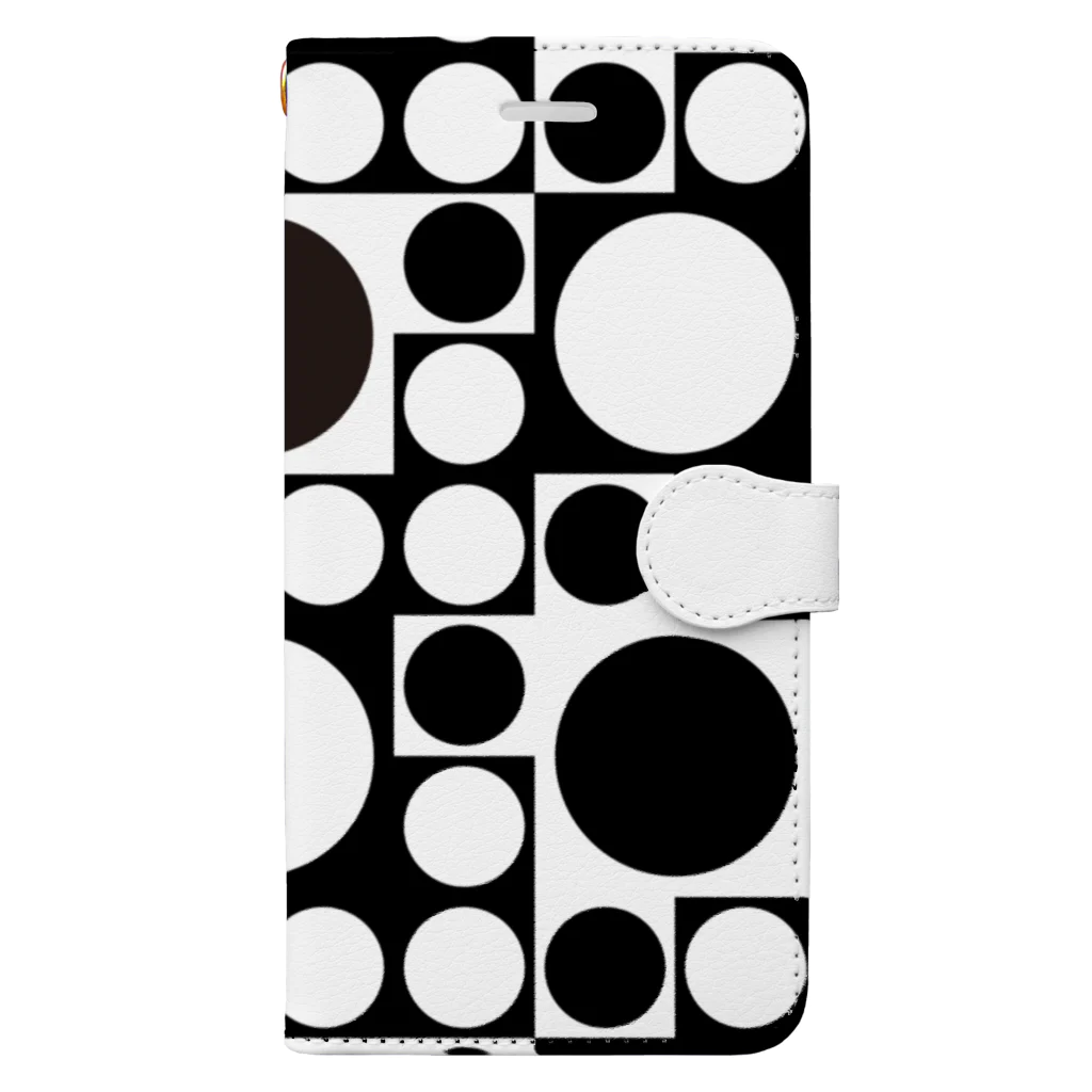 Madison de Cocoのmid-century Dot Book-Style Smartphone Case