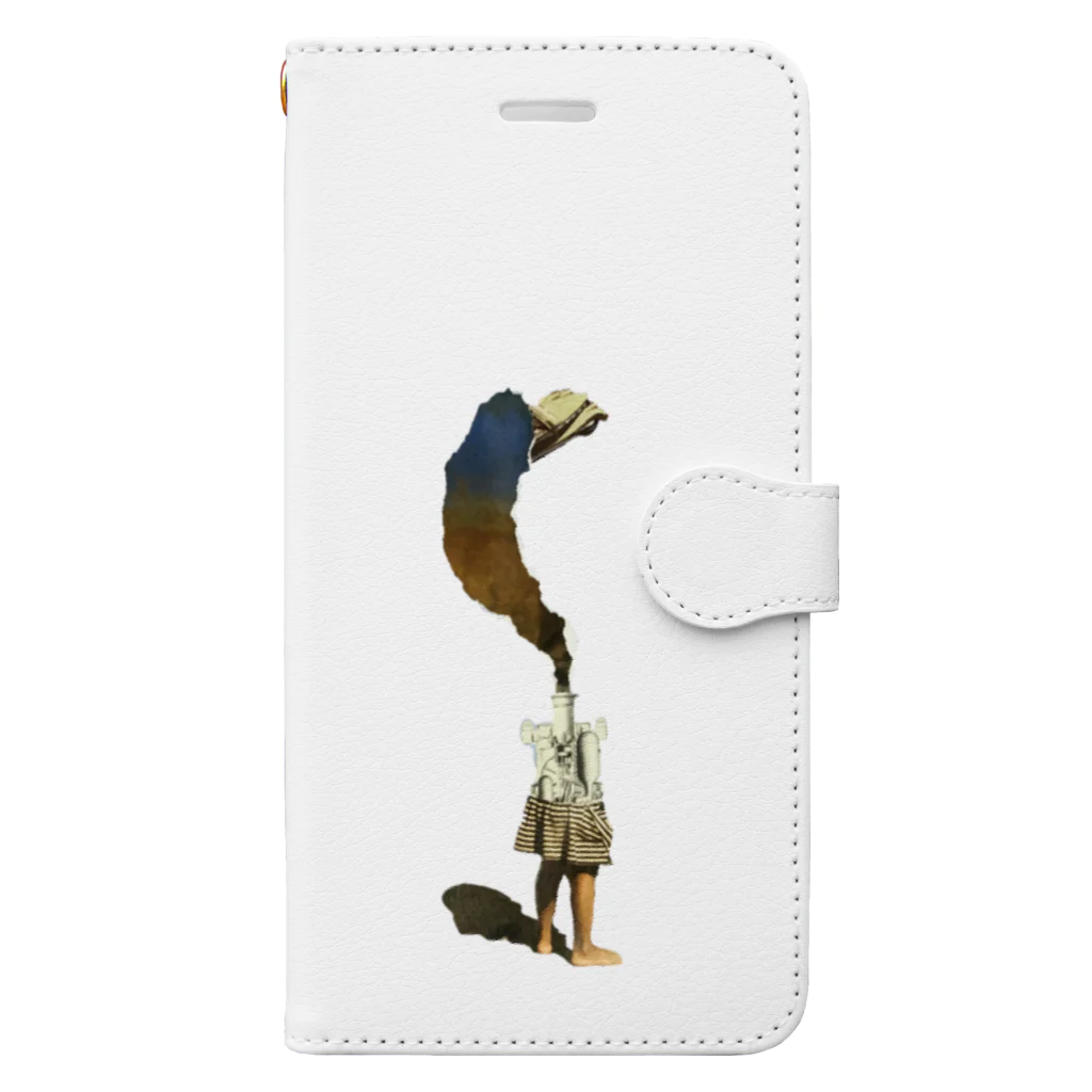 古い裸の樹の18:30 Book-Style Smartphone Case