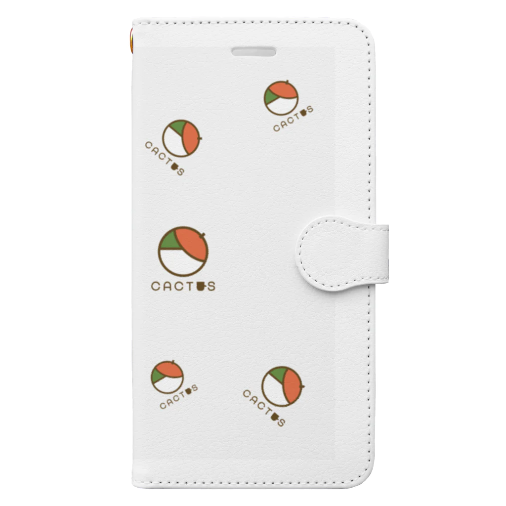 cafe CACTUS(カフェカクタス)のカクタススマホケース Book-Style Smartphone Case