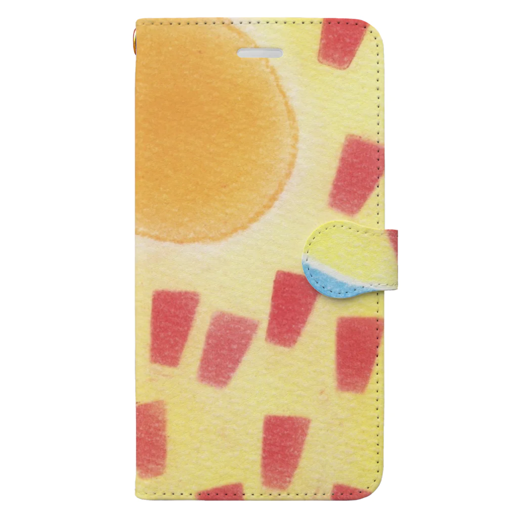 my pastel（いしはら　まさこ）の田舎の子供グッズ。 Book-Style Smartphone Case