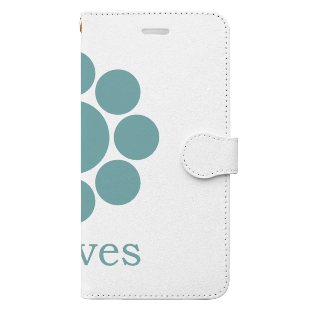 9Lives official goods shopの9lives 九曜シリーズ Book-Style Smartphone Case