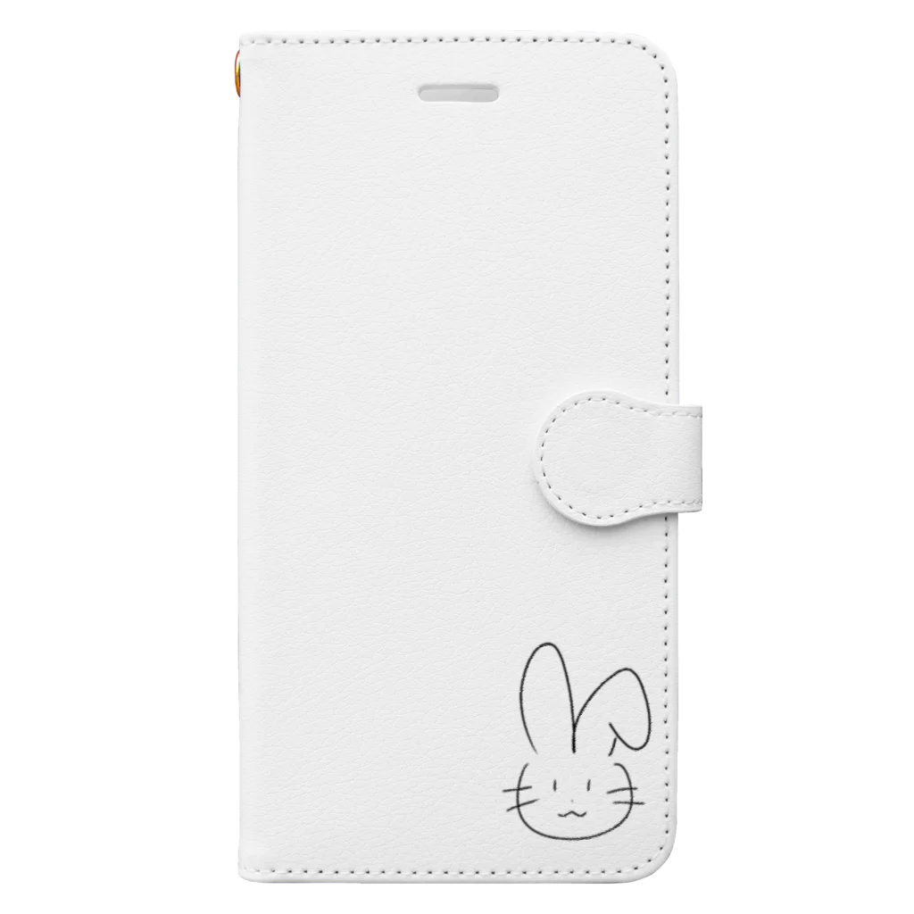 daikihoのうさぎのうさうさみ♡ Book-Style Smartphone Case