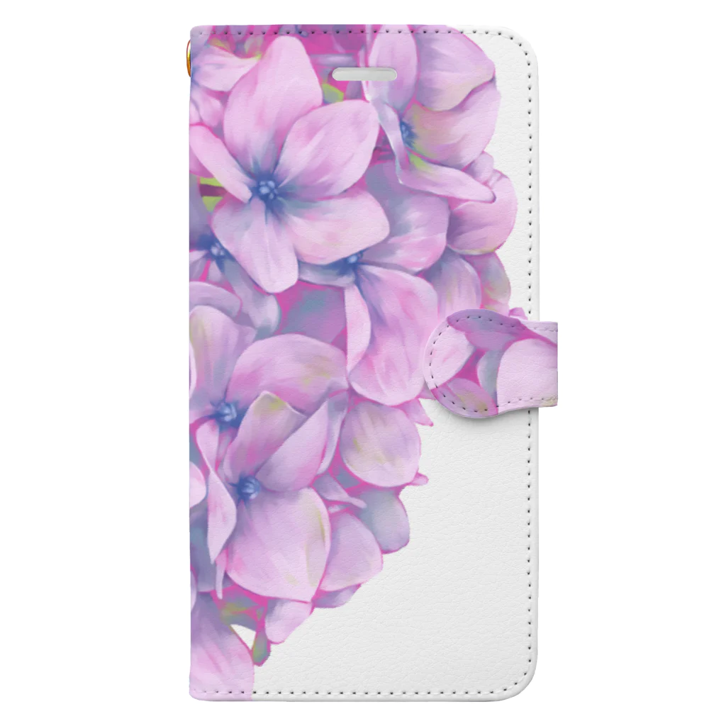 rangetuの紫陽花 Book-Style Smartphone Case