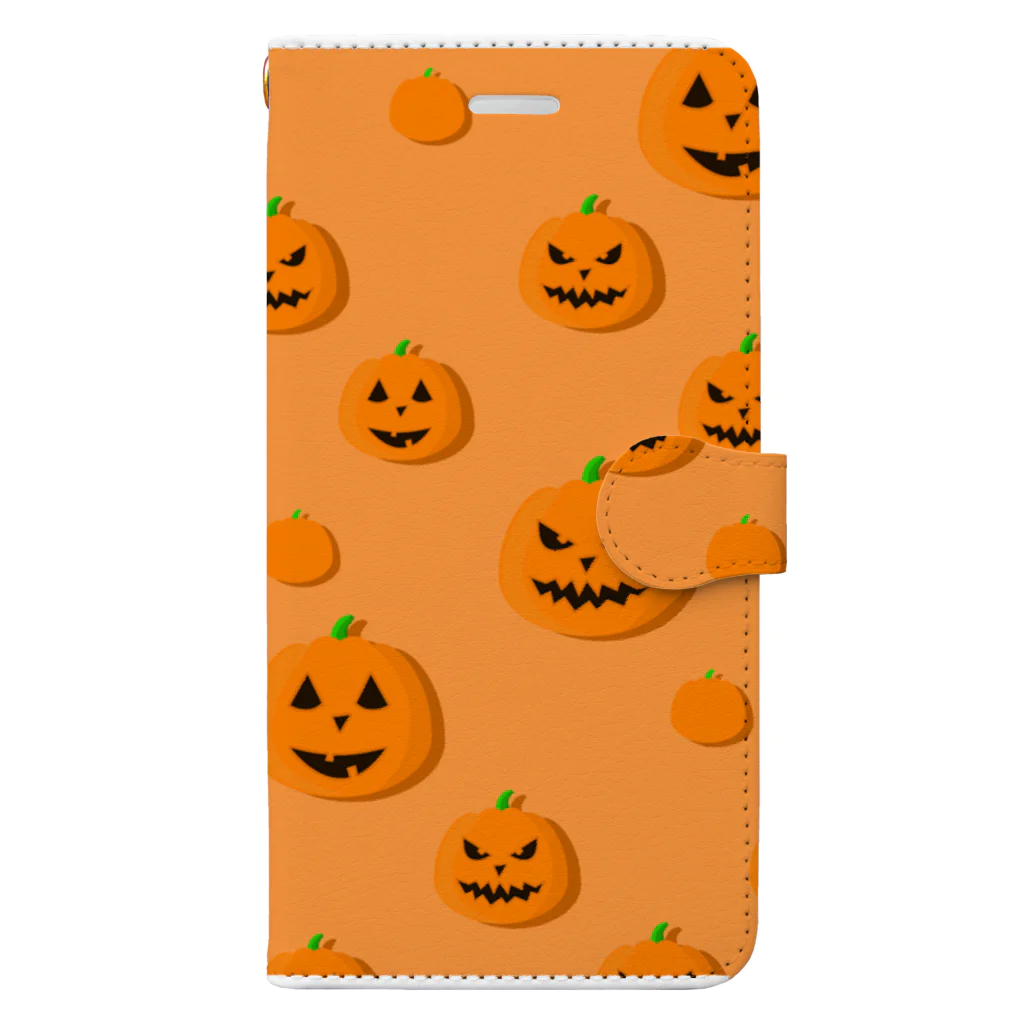 おーちょんのハロウィン仕様です！ 手帳型スマホケース