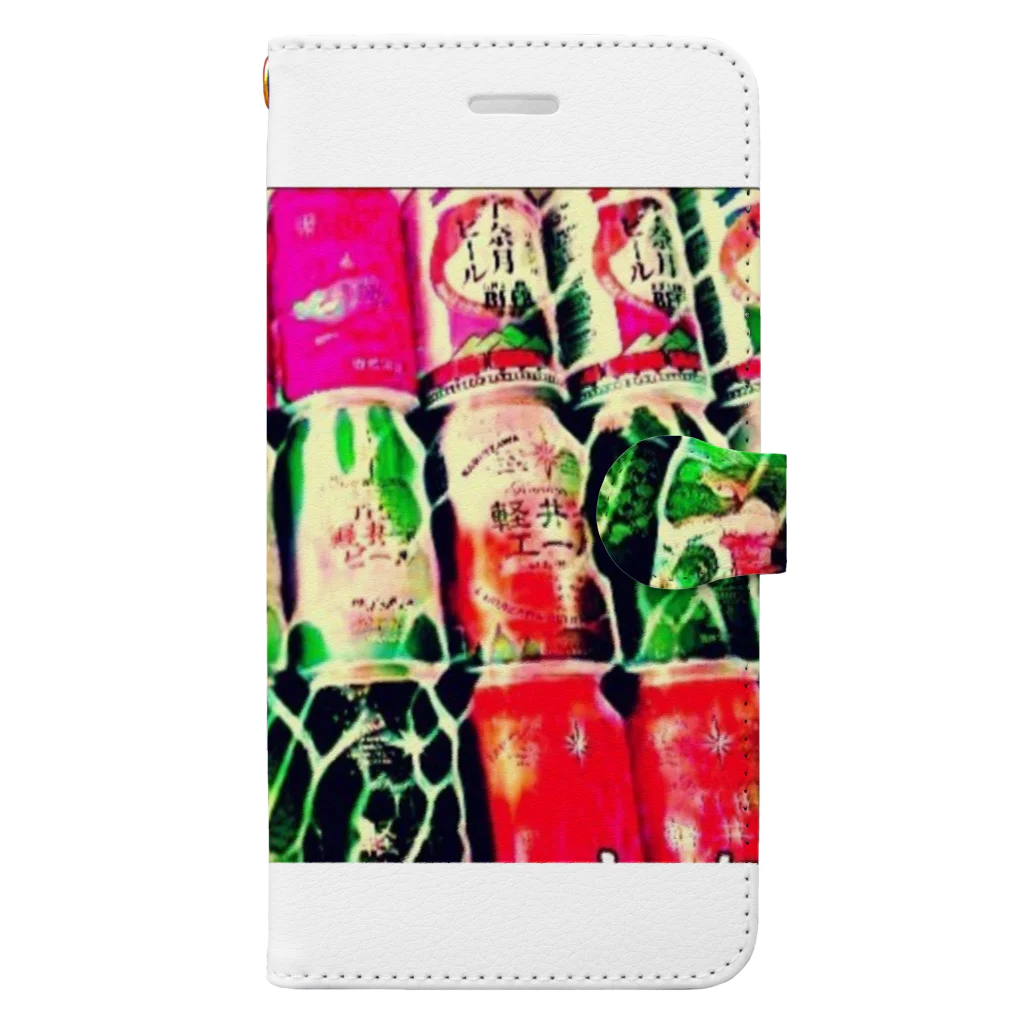 retro_nipponのクラフトビールアート4 Book-Style Smartphone Case