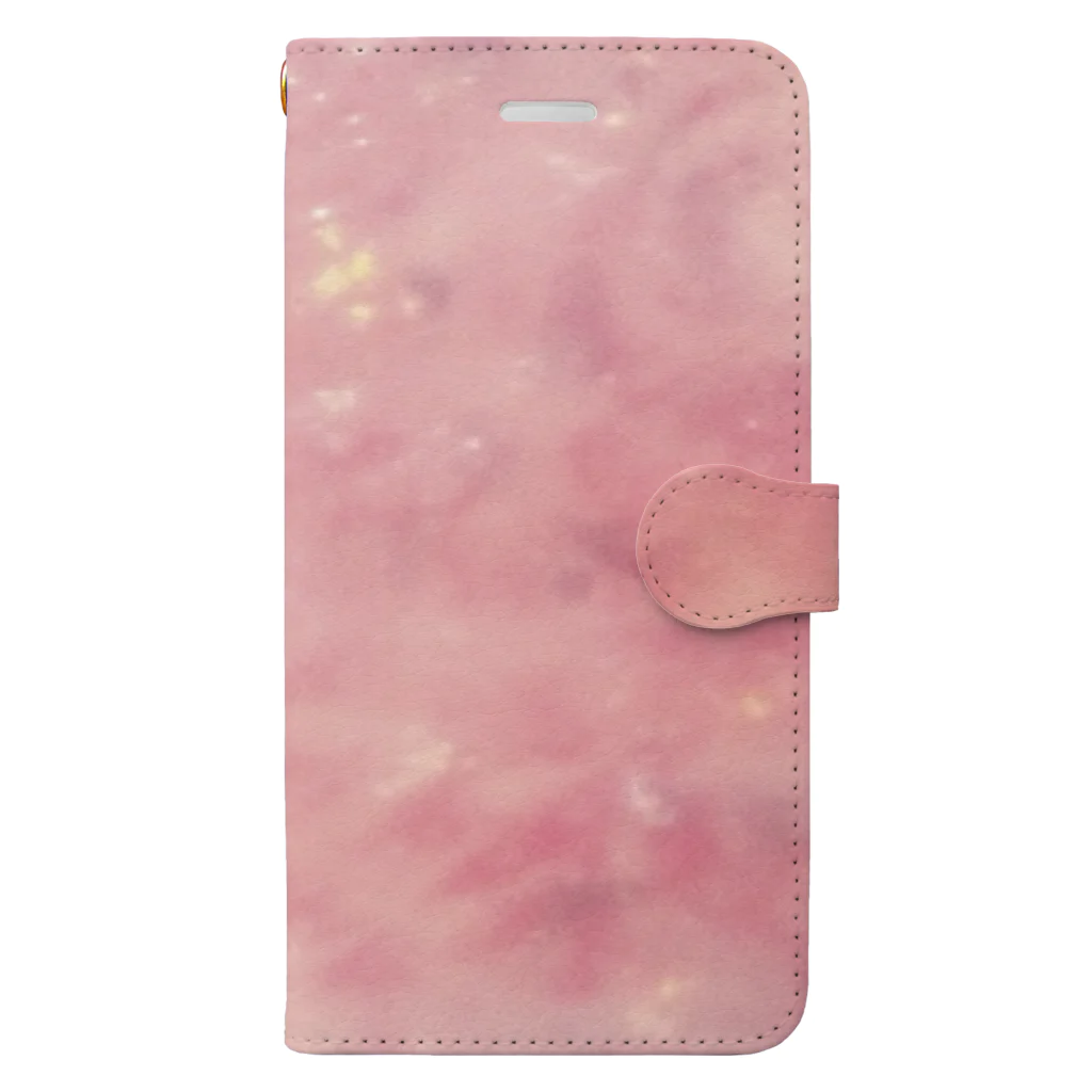 pink_uのピンクファンシー Book-Style Smartphone Case