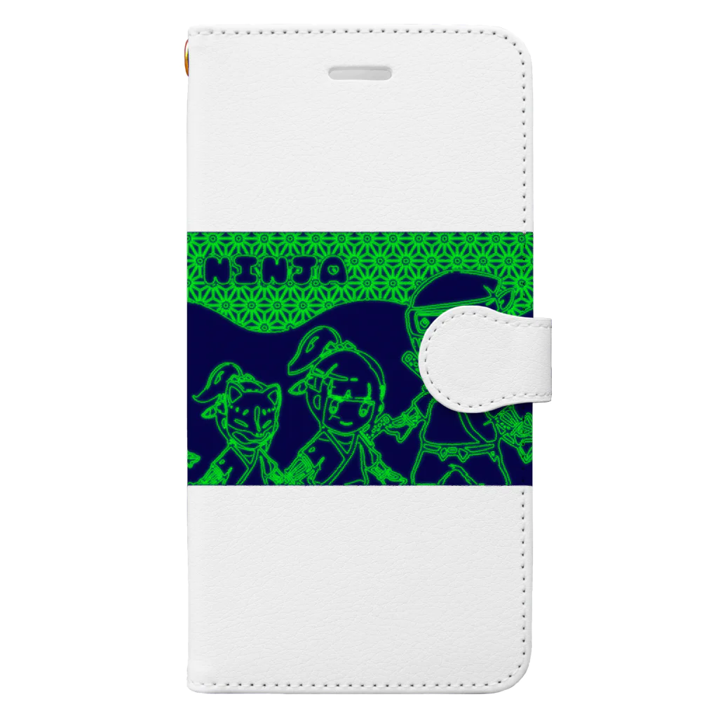 MINTのCrypto Ninja＃１ 手帳型スマホケース