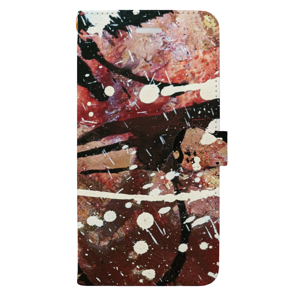 Yuri HoshoのDesert Dance［detail］ Book-Style Smartphone Case