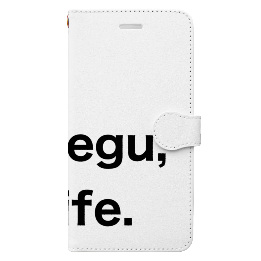 コムタン事務所の改訂版　No Degu,No Life. Book-Style Smartphone Case