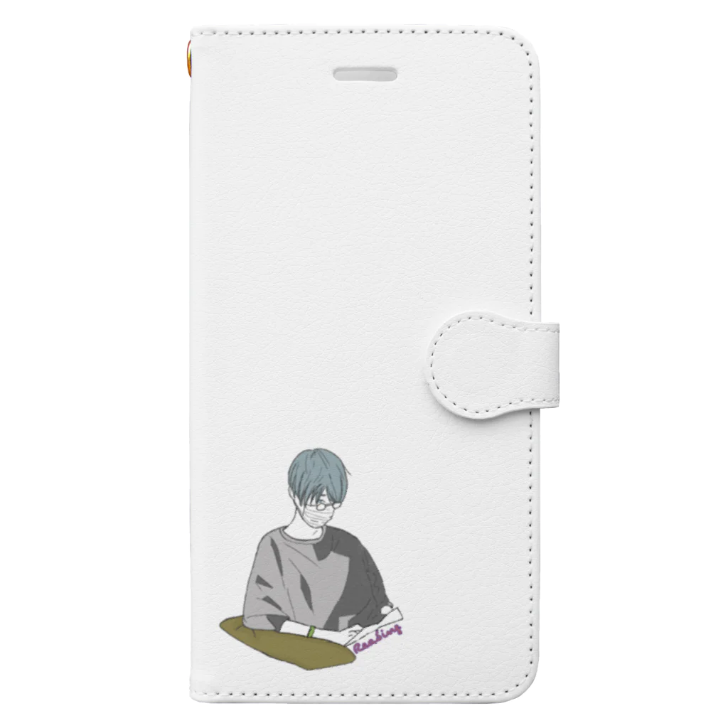 pi_koのReading Book-Style Smartphone Case