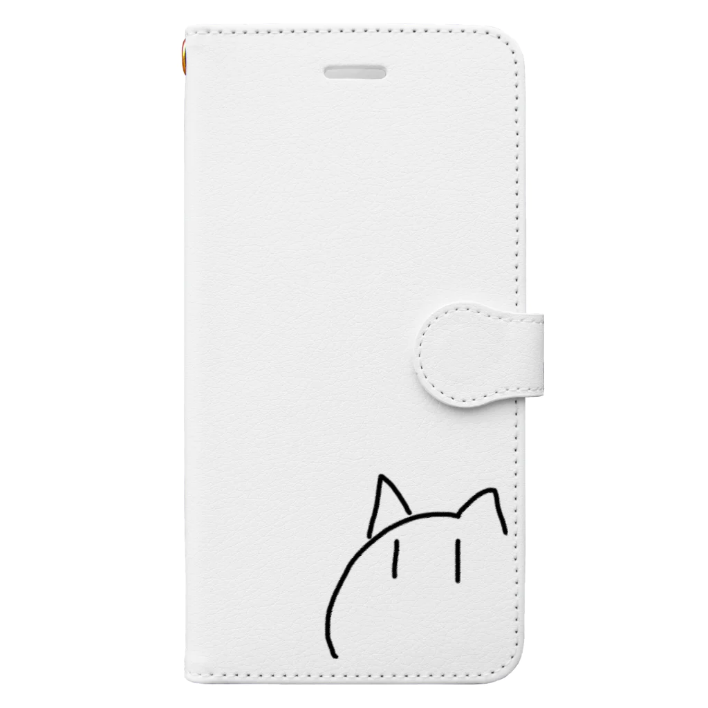 エッフェル塔のショップのぬぅえこ Book-Style Smartphone Case