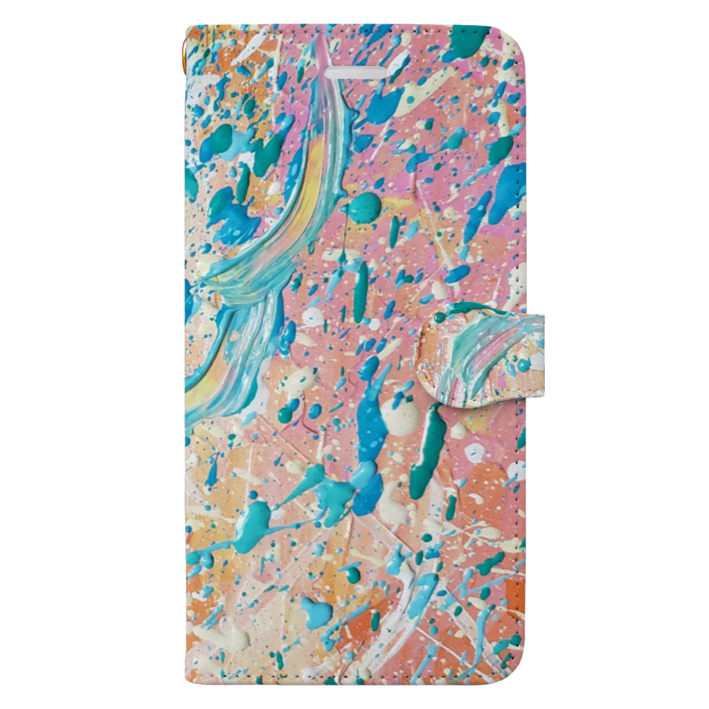 arisa_saryu369の春の風 Book-Style Smartphone Case